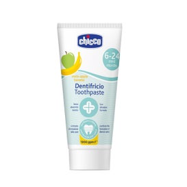Chicco Pasta de Dientes 6m-24m Plátano y Manzana 50ml