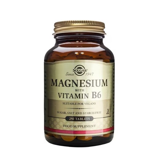 Solgar Magnesio con Vitamina B6 250comp