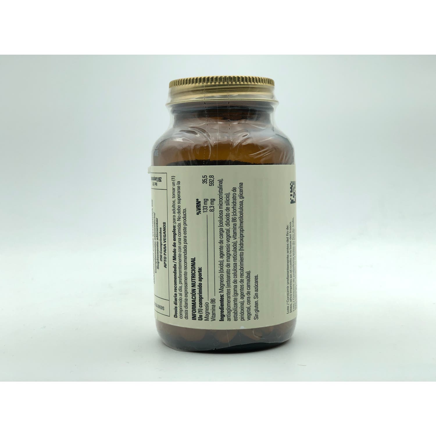 Solgar Magnesio con Vitamina B6 250comp