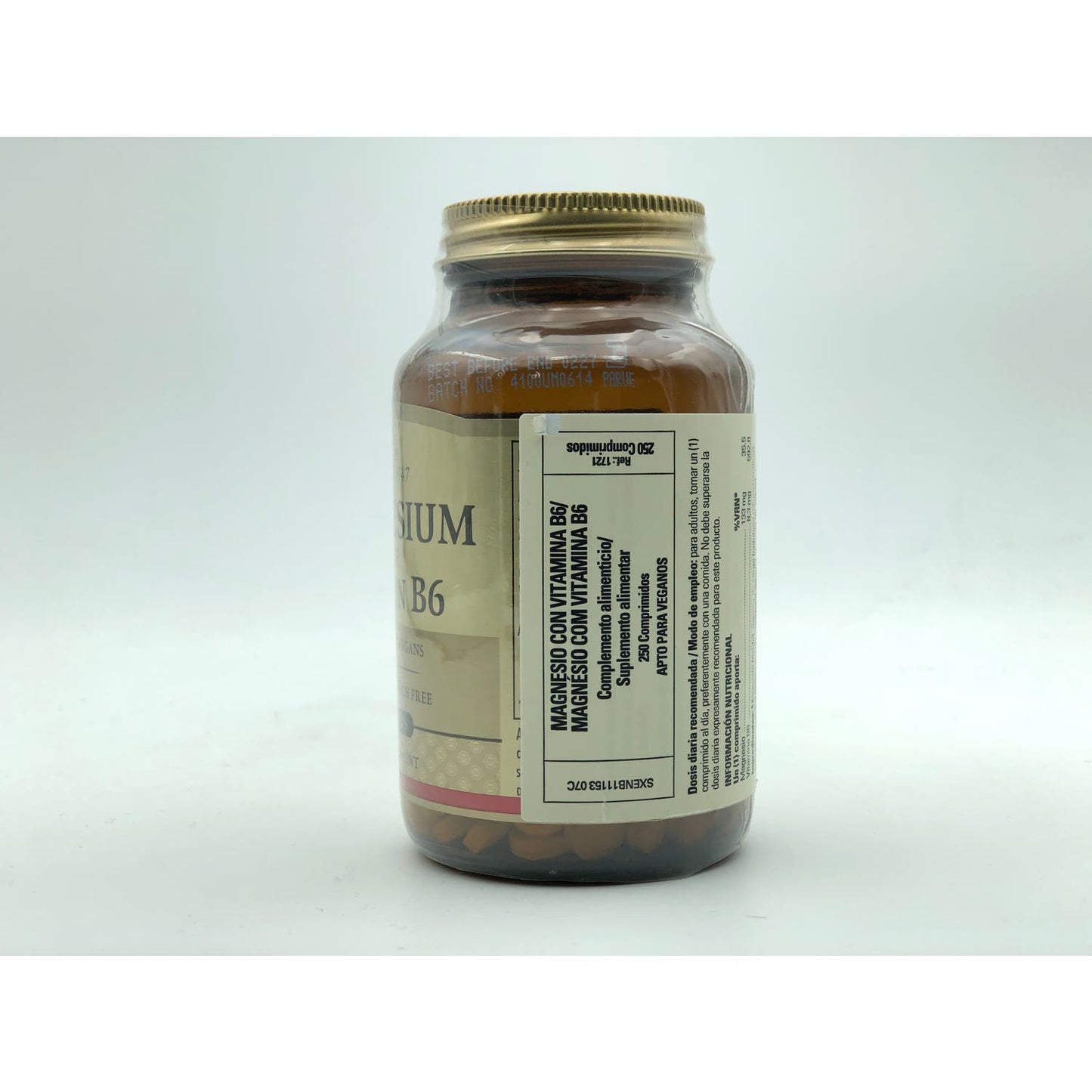 Solgar Magnesio con Vitamina B6 250comp