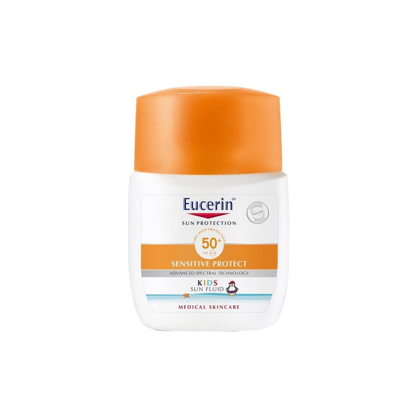 Eucerin Fluido Solar Infantil Sensitive Protect SPF50+ 50ml