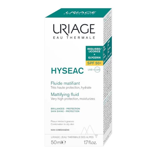 Uriage Hyséac Fluido Matificante SPF50+ 50 ml