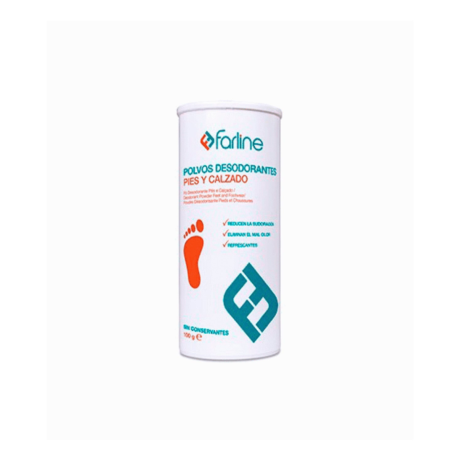 Farline Polvos Desodorante Pies 100g