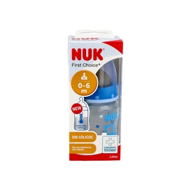 Nuk first choice biberón tetina látex talla 1 orificio m 150ml
