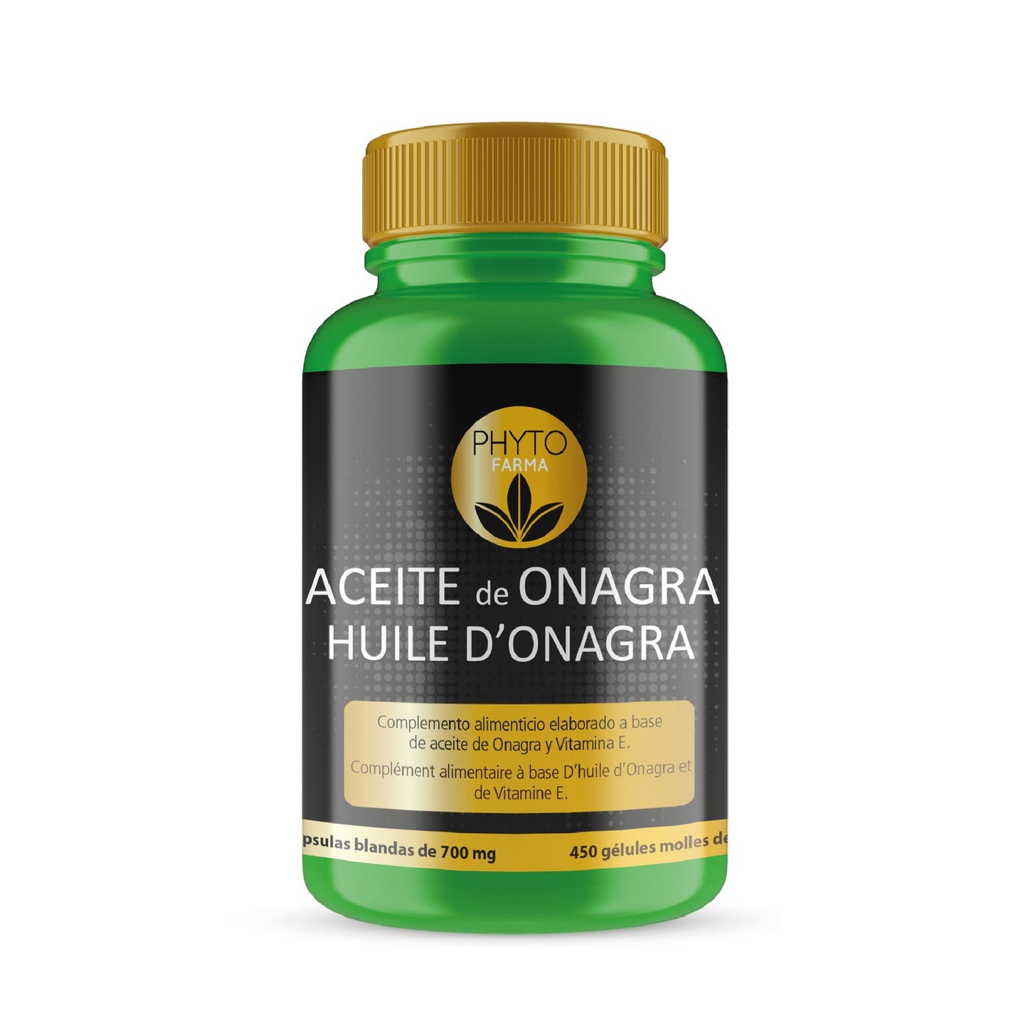 Phytofarma Aceite de Onagra 450 cápsulas blandas
