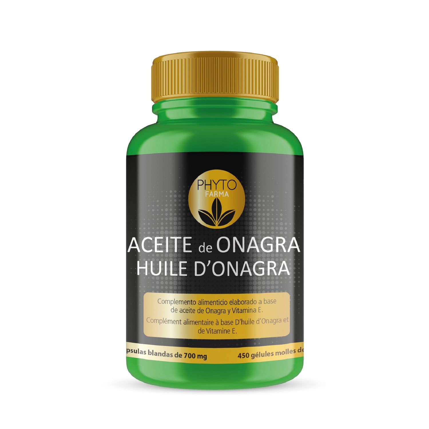 Phytofarma Aceite de Onagra 450 cápsulas blandas