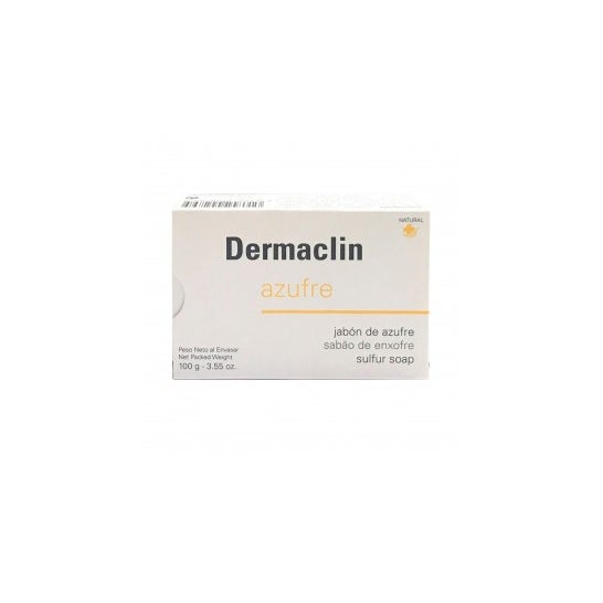 Dermaclin Pastilla De Jabón Azufre 100g