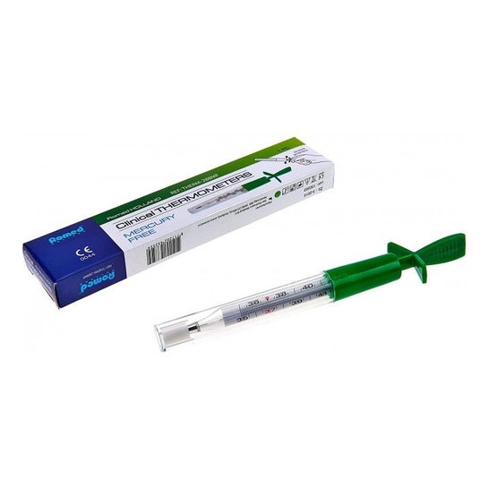 Romed Thermomètre Clinique Sans Mercure 1ut