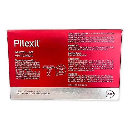 Pilexil Ampollas Anticaída 15x5ml