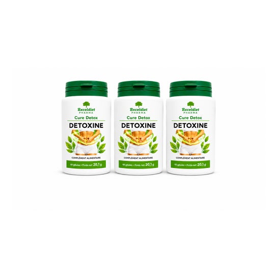 Exceldiet Pharma Detoxine 180 Cápsulas