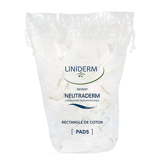 Neutraderm Pads Cuadrado Algodón 8x10cm 180uds