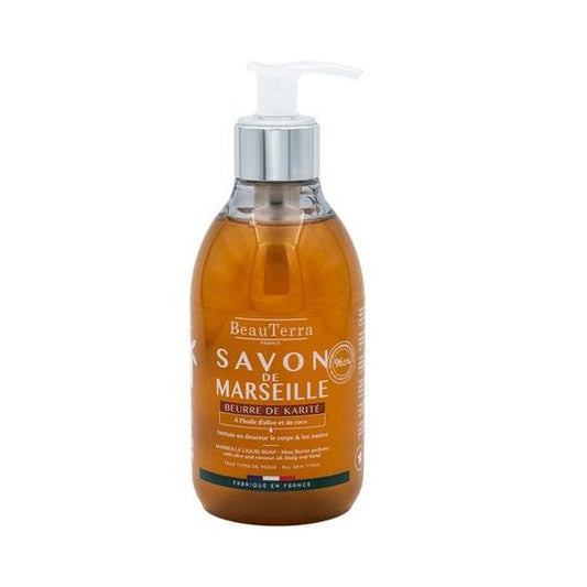 BeauTerra Jabón líquido de Marsella Manteca de Karité 300ml
