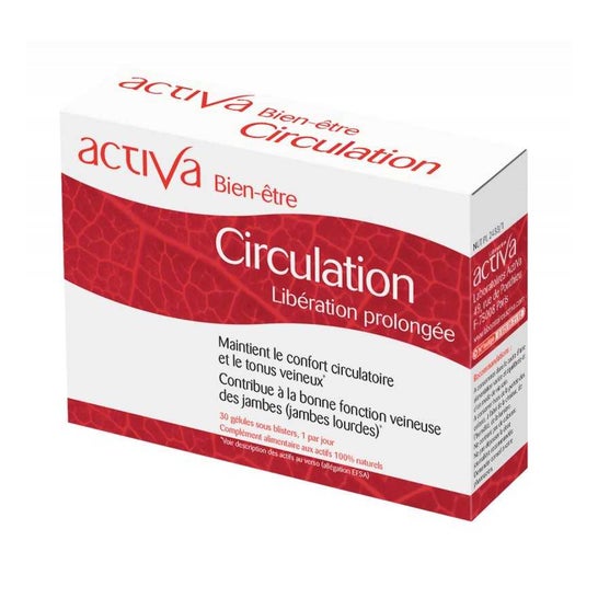 Activa Bienestar Circulación 30 glóbulos