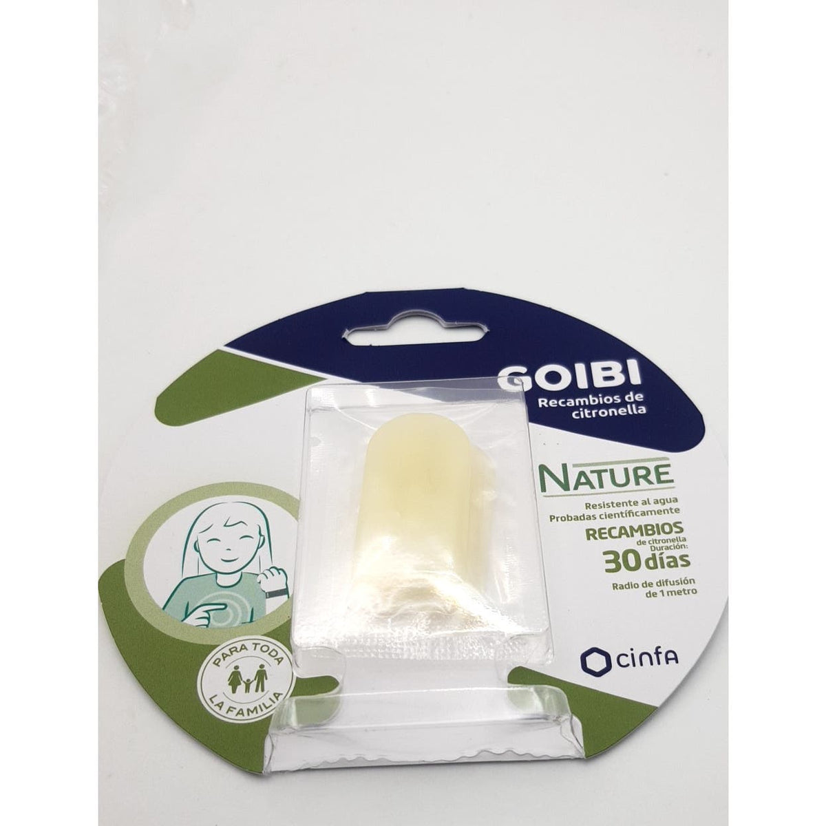 Goibi Nature recambios para pulsera de citronella 2uds