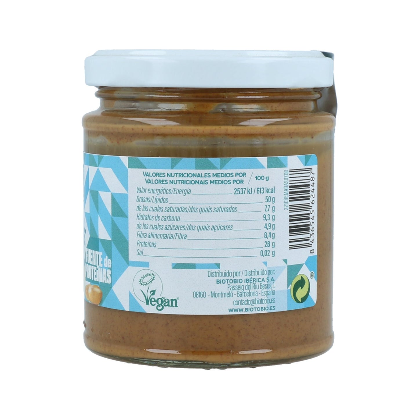 La Finestra Sul Cielo Crema de Cacahuete Smoothy Bio 200g