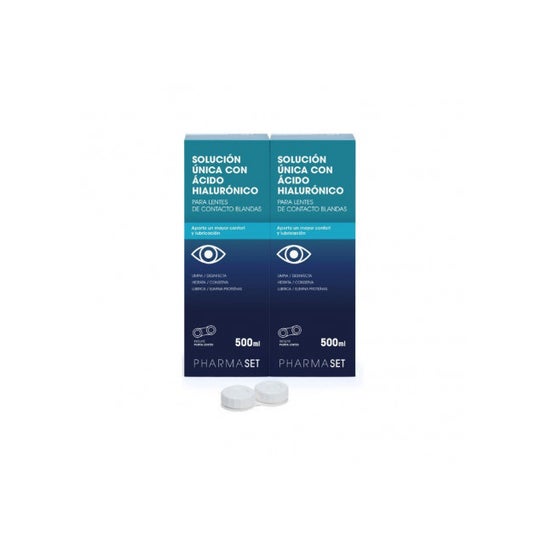 Pharmaset Solución Única Duplo 2x500ml