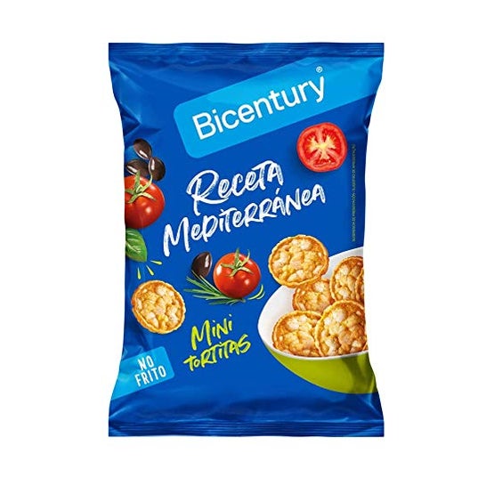 Bicentury Mini Tortitas Mediterráneas Nackis 70 g