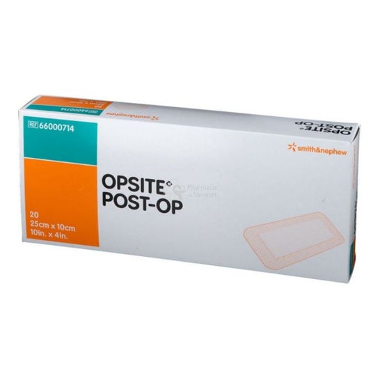 Opsite Post-Op Apositos 9,5x8,5cm 20uds
