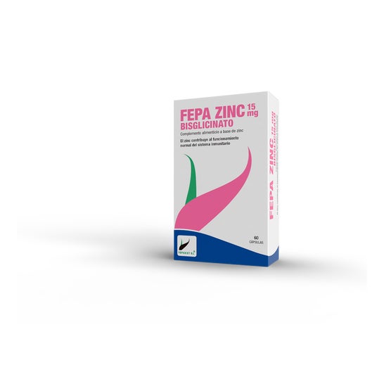 Fepadiet Fepa Zinc Bisglicinato 15 mg 60 caps