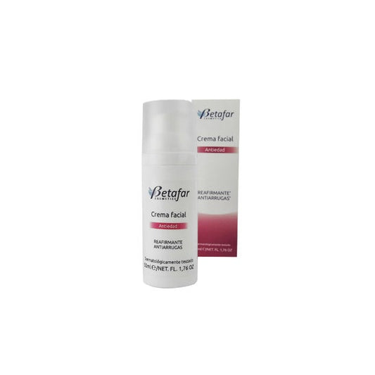 Betafar Crema Facial Antiedad Cosmetics 50 ml