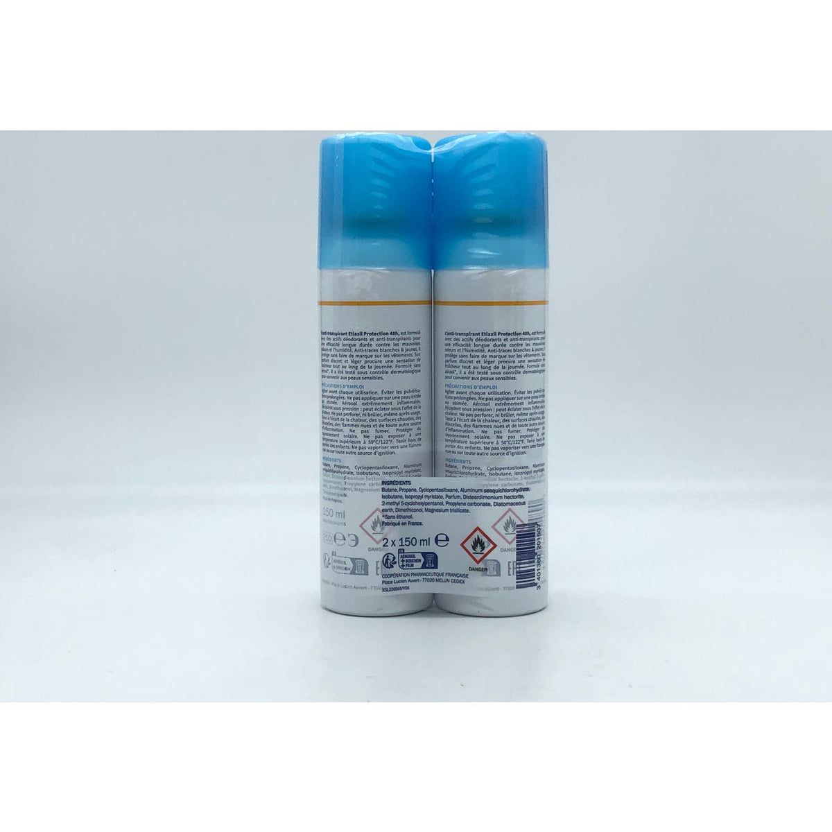 Etiaxil Desodorante Anti-transpirante Protection 48h Aerosol 2x150ml