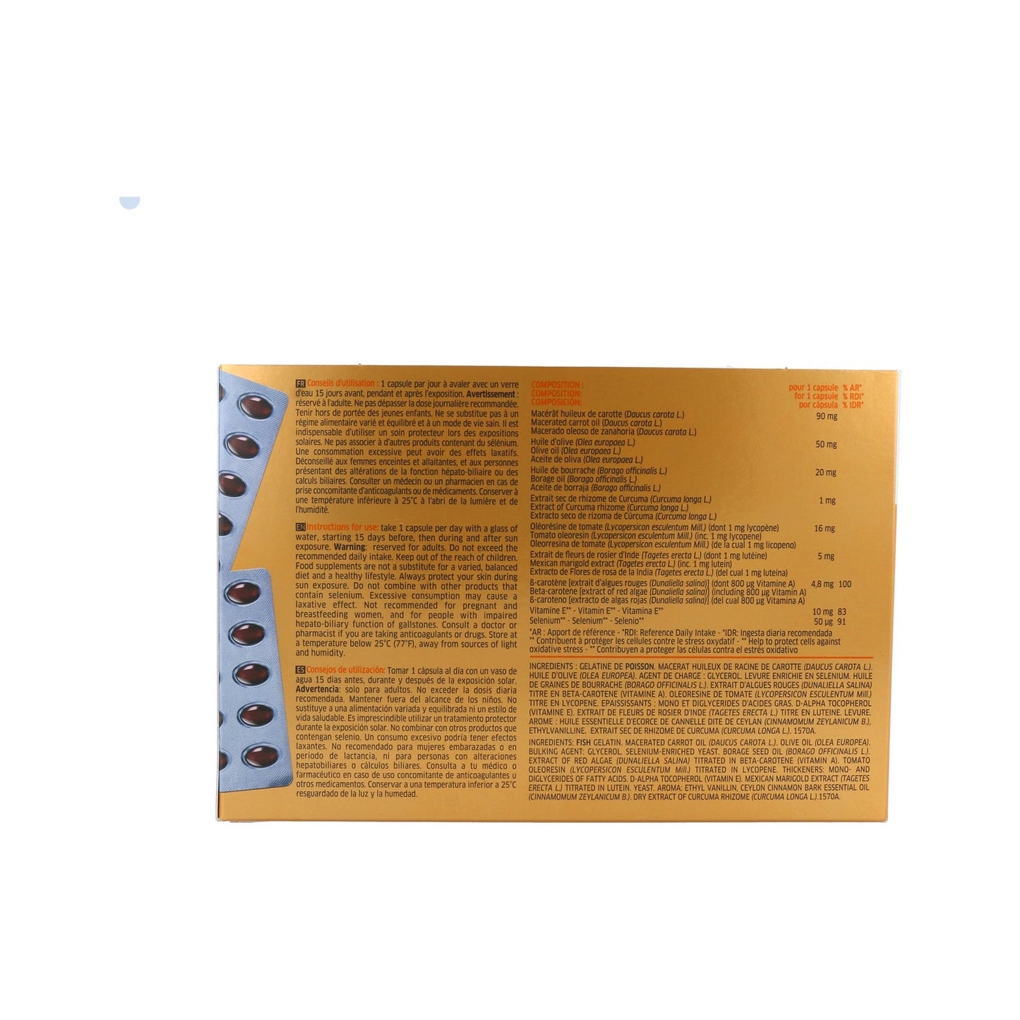 Lierac Sunissime Cápsulas Preparadoras para Bronceado 2x30caps