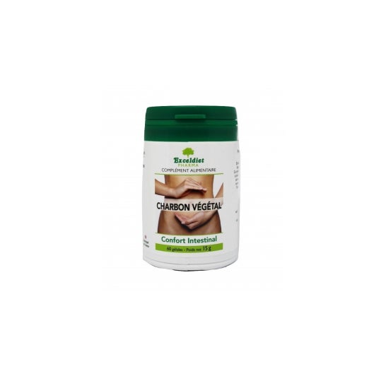 Exceldiet Pharma Carbón Vegetal 60 caps