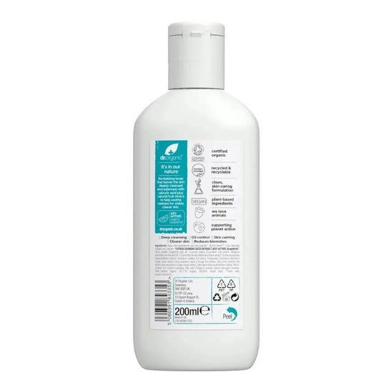Dr. Organic Tónico Facial Purificante 200 ml