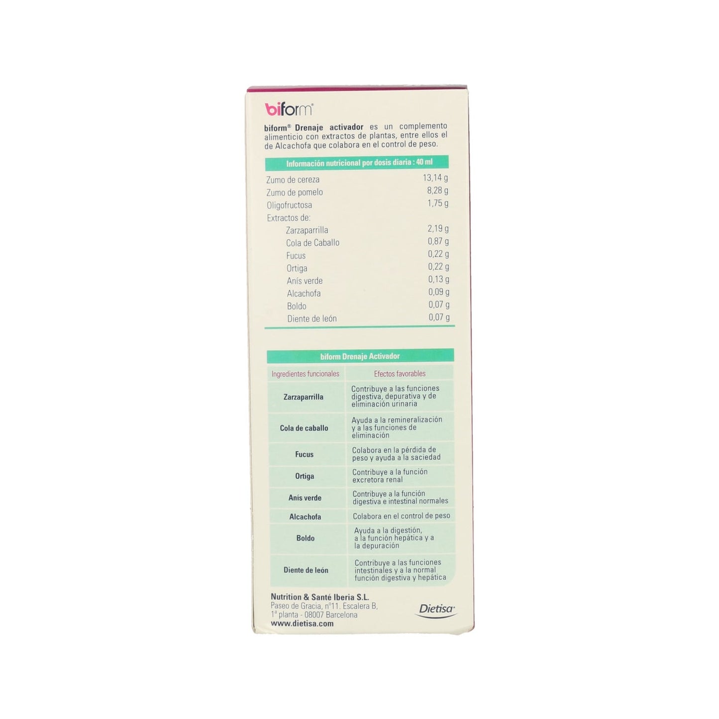 Biform Drenaje Activador 250ml