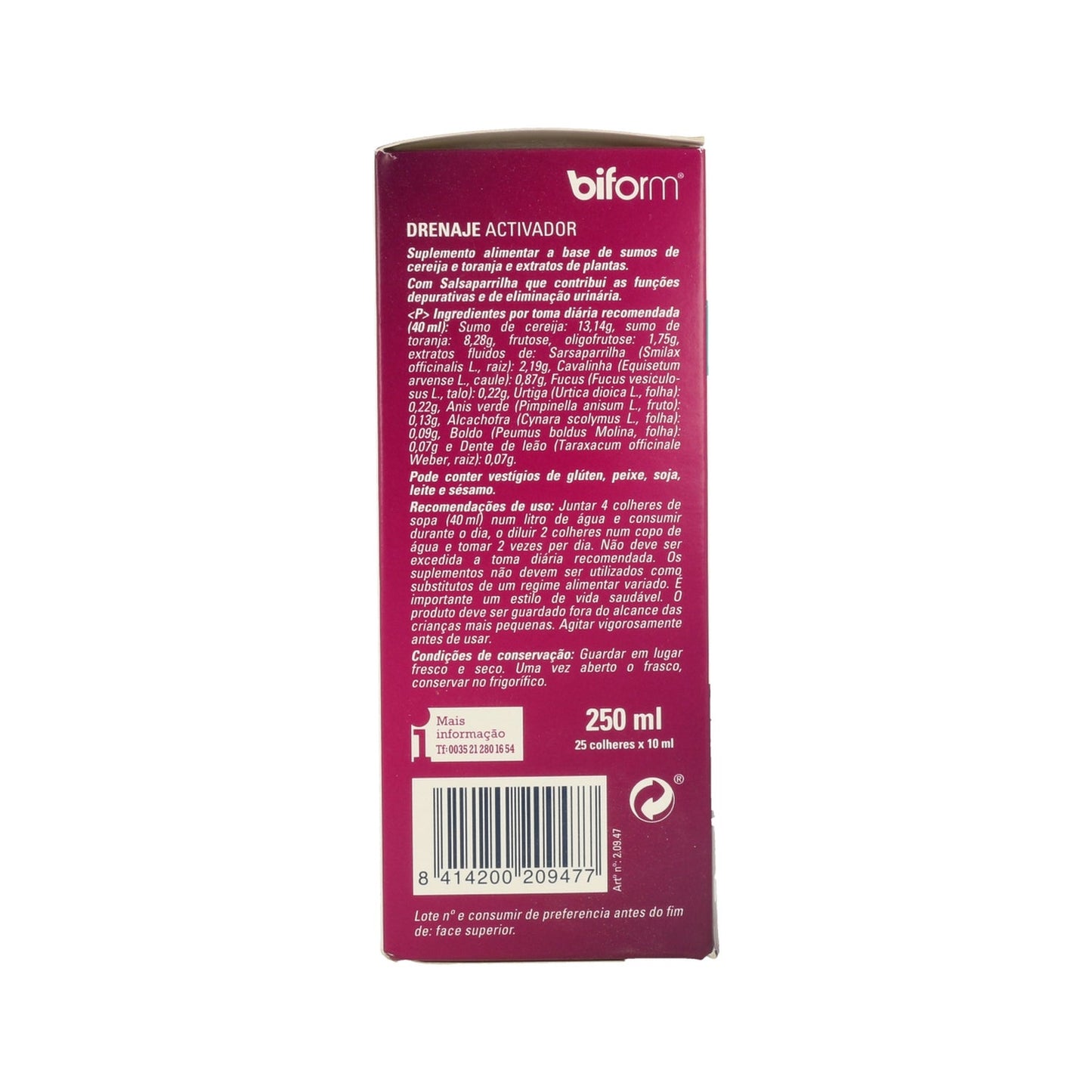 Biform Drenaje Activador 250ml