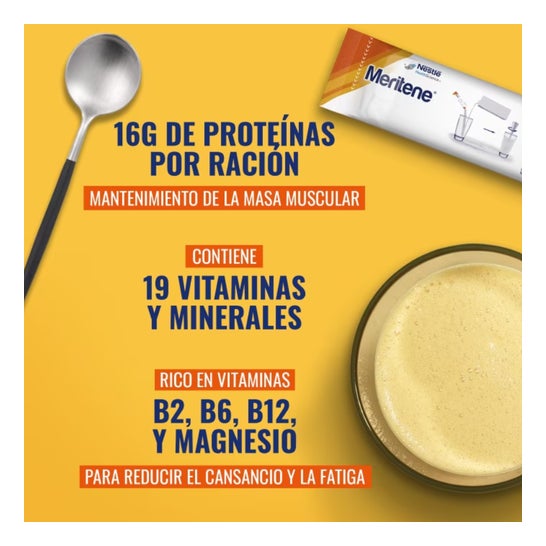 Meritene Fuerza y Vitalidad Vainilla 15 Sobres