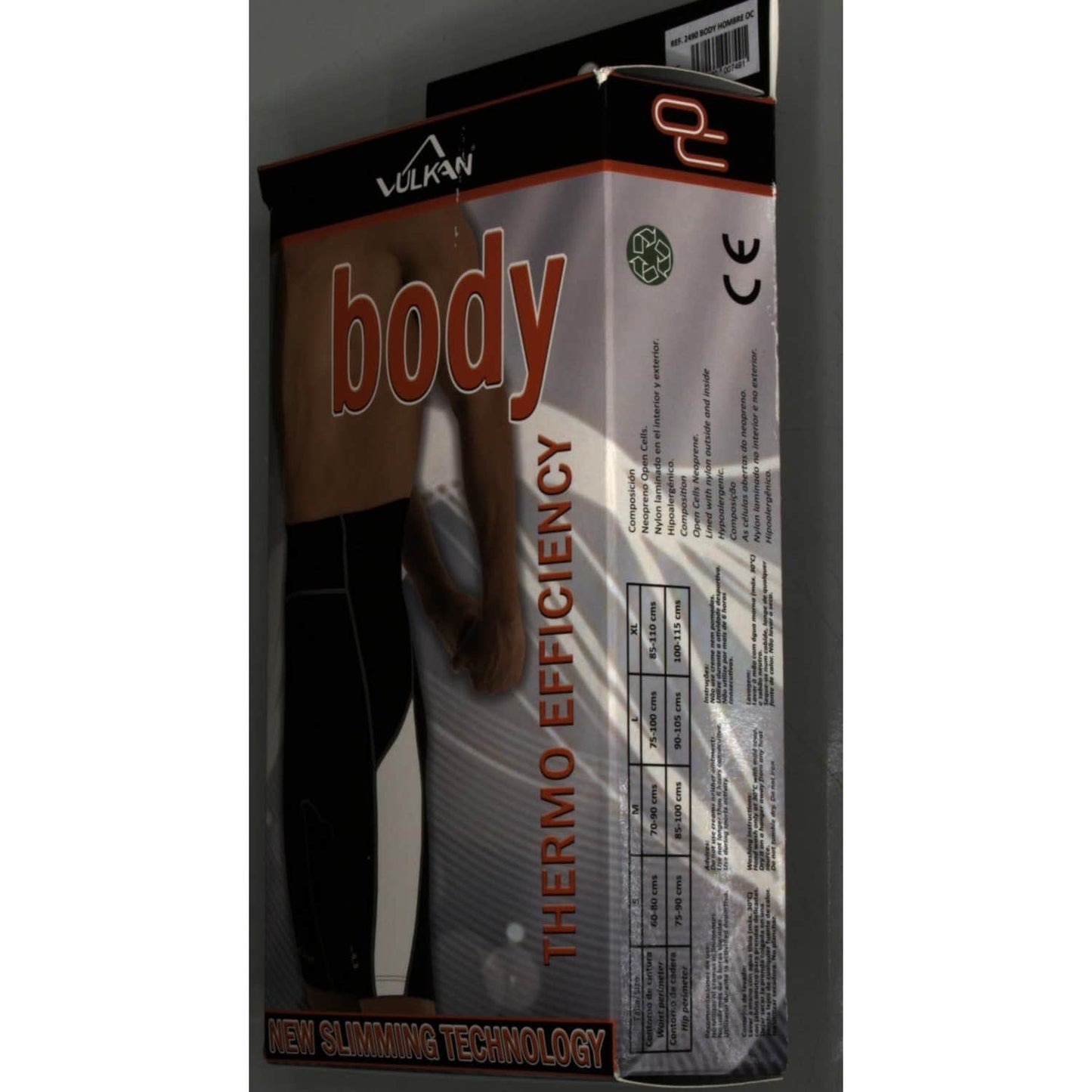 Vulkan Open Cells body termo-activo reductor hombre T-M