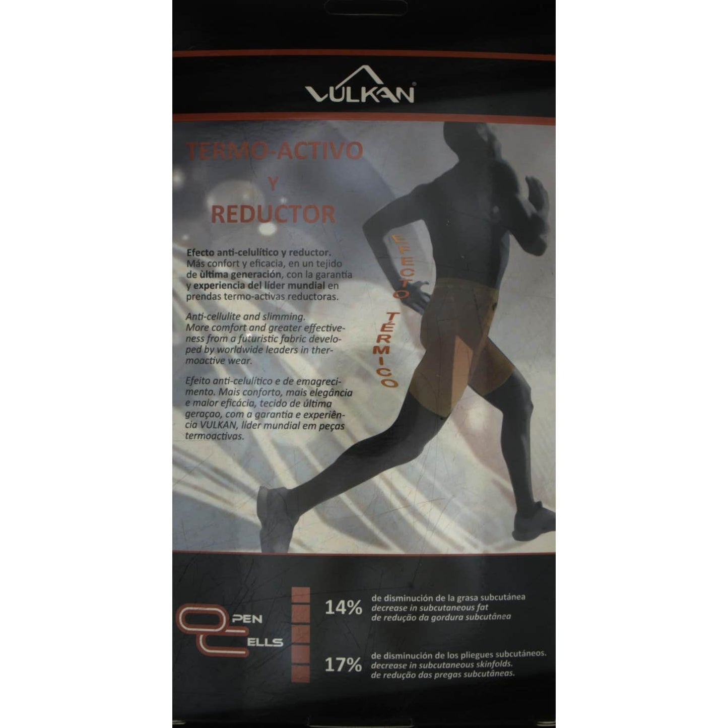 Vulkan Open Cells body termo-activo reductor hombre T-M