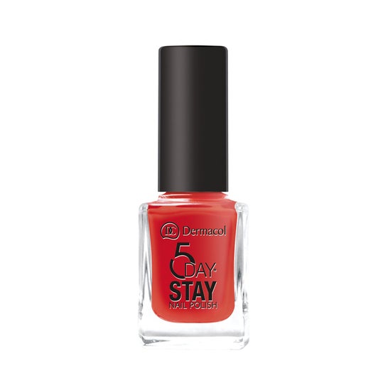 Dermacol 5 Days Stay Nail Polish 21 Monroe Red 11ml