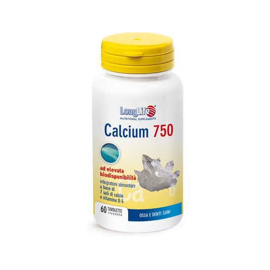 Longlife Calcium 750 mg 60 caps