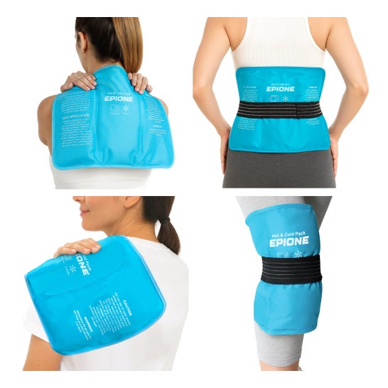 Boston Tech Compresa Gel Frío-Calor EPIONE 27x37 cm para Espalda, Rodilla y Hombro