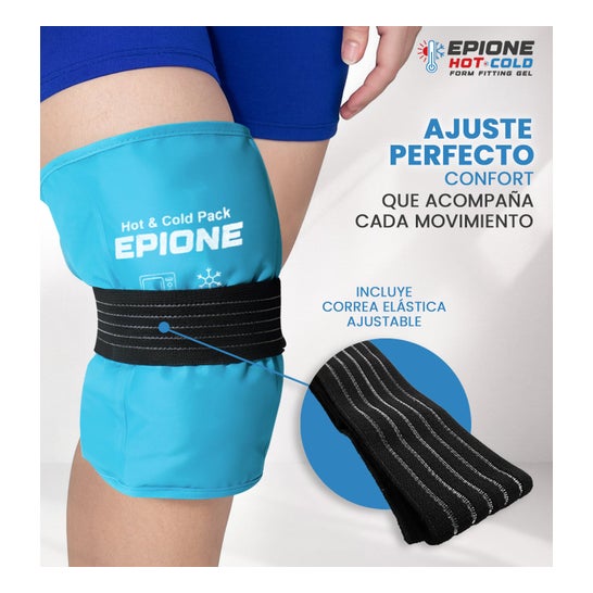 Boston Tech Compresa Gel Frío-Calor EPIONE 27x37 cm para Espalda, Rodilla y Hombro