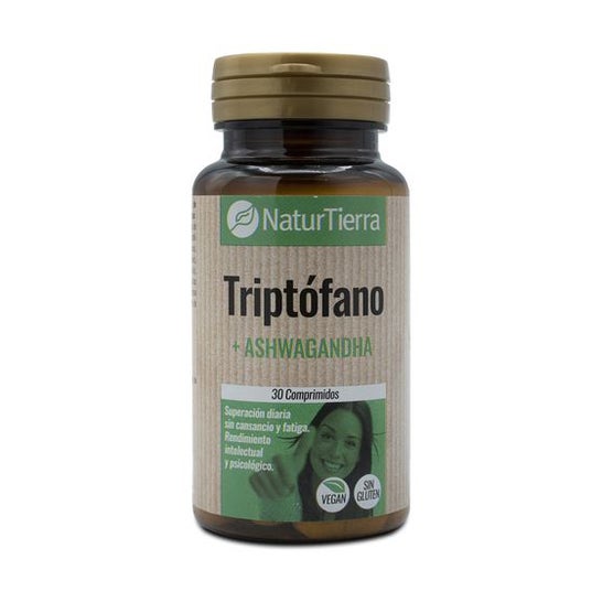 NaturTierra Triptófano + Ashwagandha 30caps