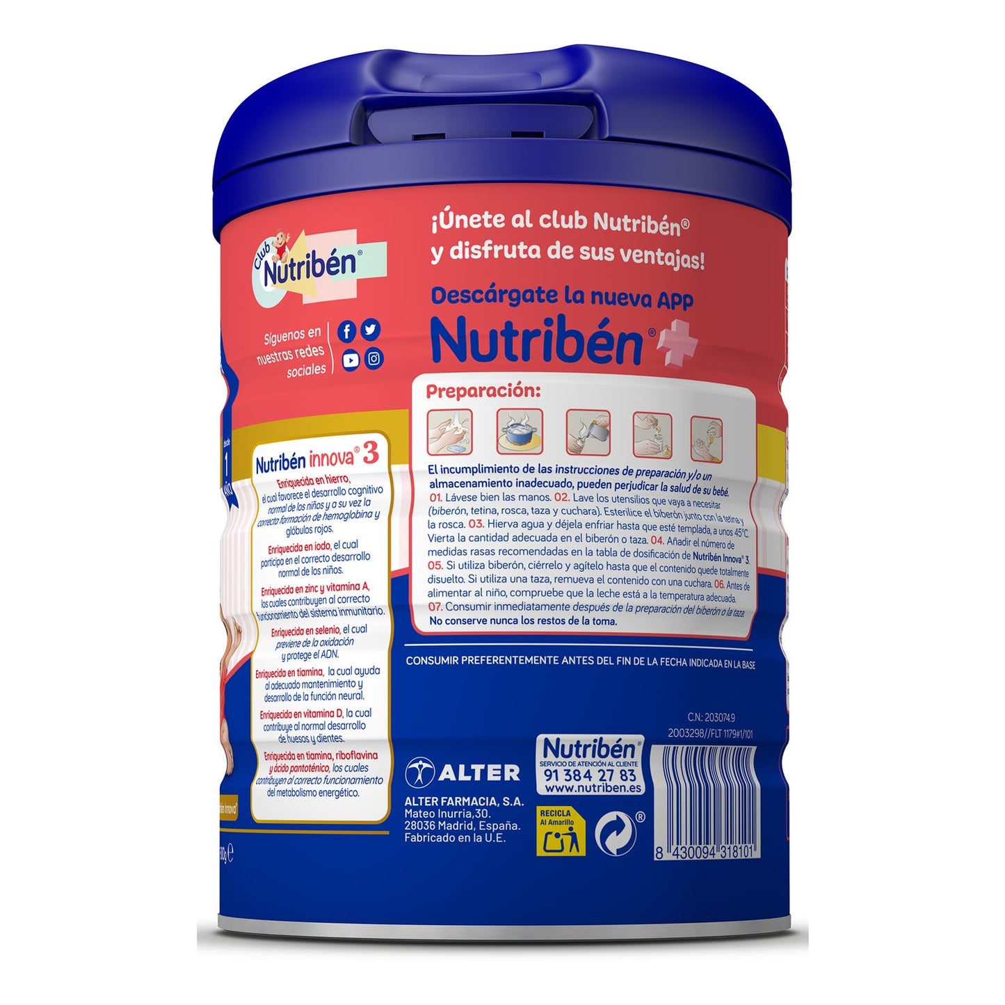 Nutriben Innova 3 SC 800g