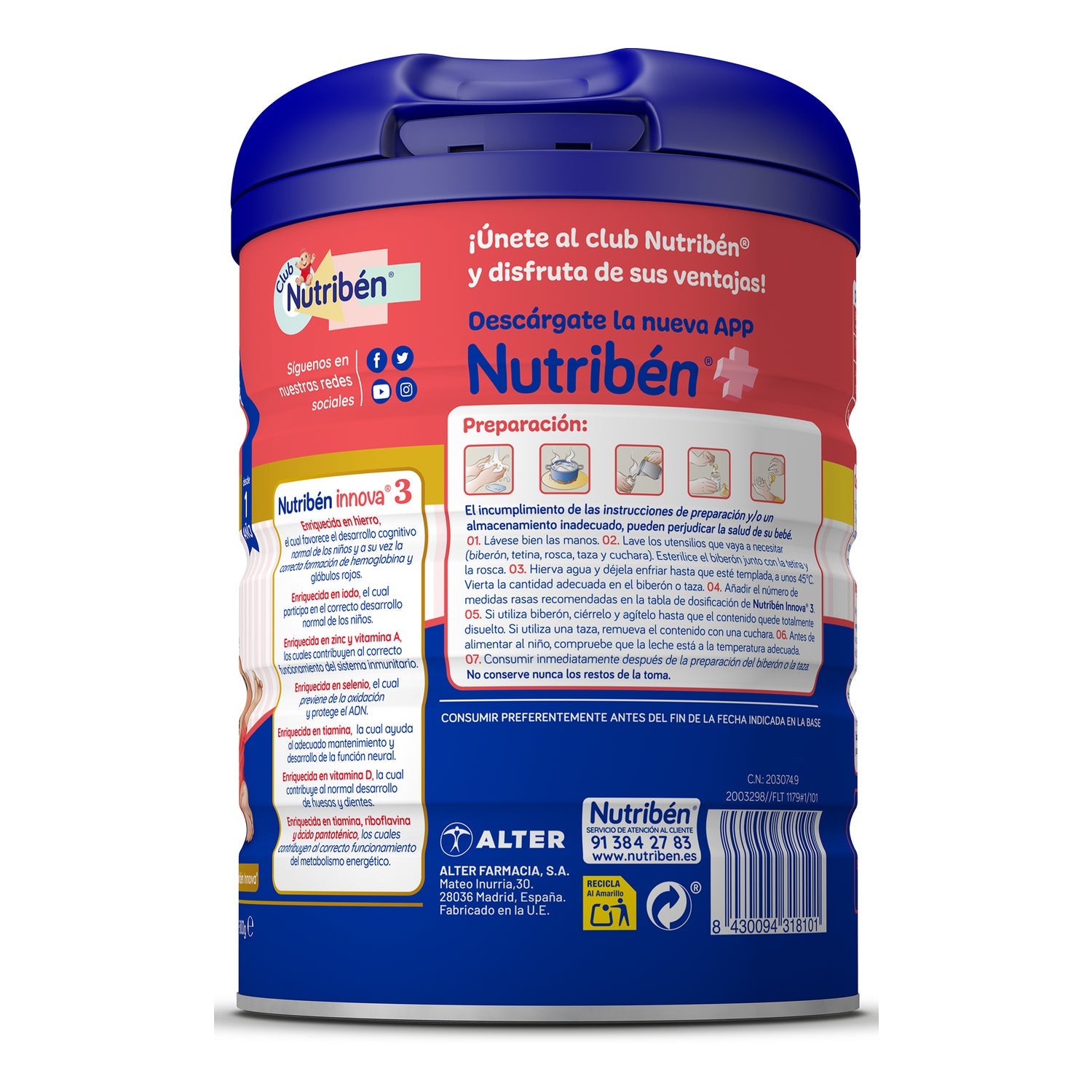 Nutriben Innova 3 SC 800g