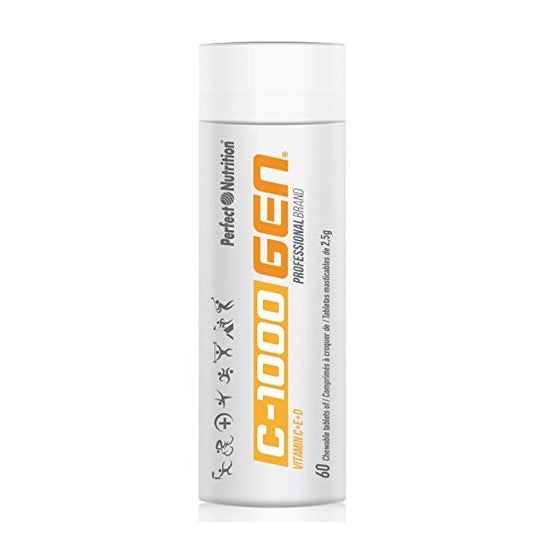 Gen Professional Vitamina C 1000 + Vit E + Vit D3 60 caps
