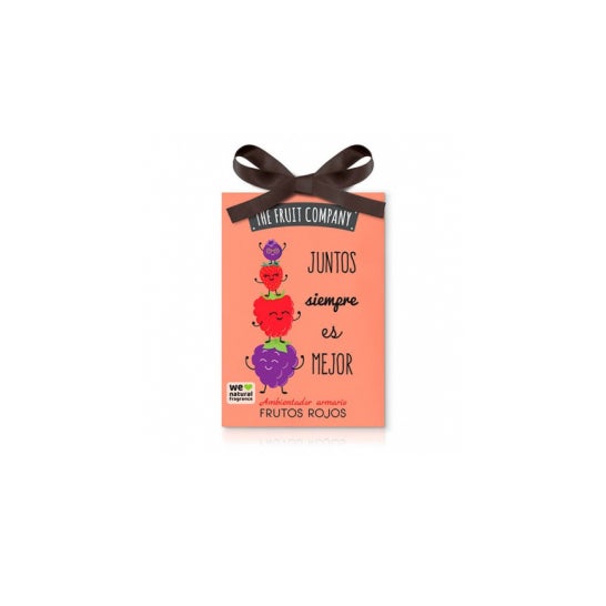 The Fruit Company Ambientador Armario Futos Rojos 13g