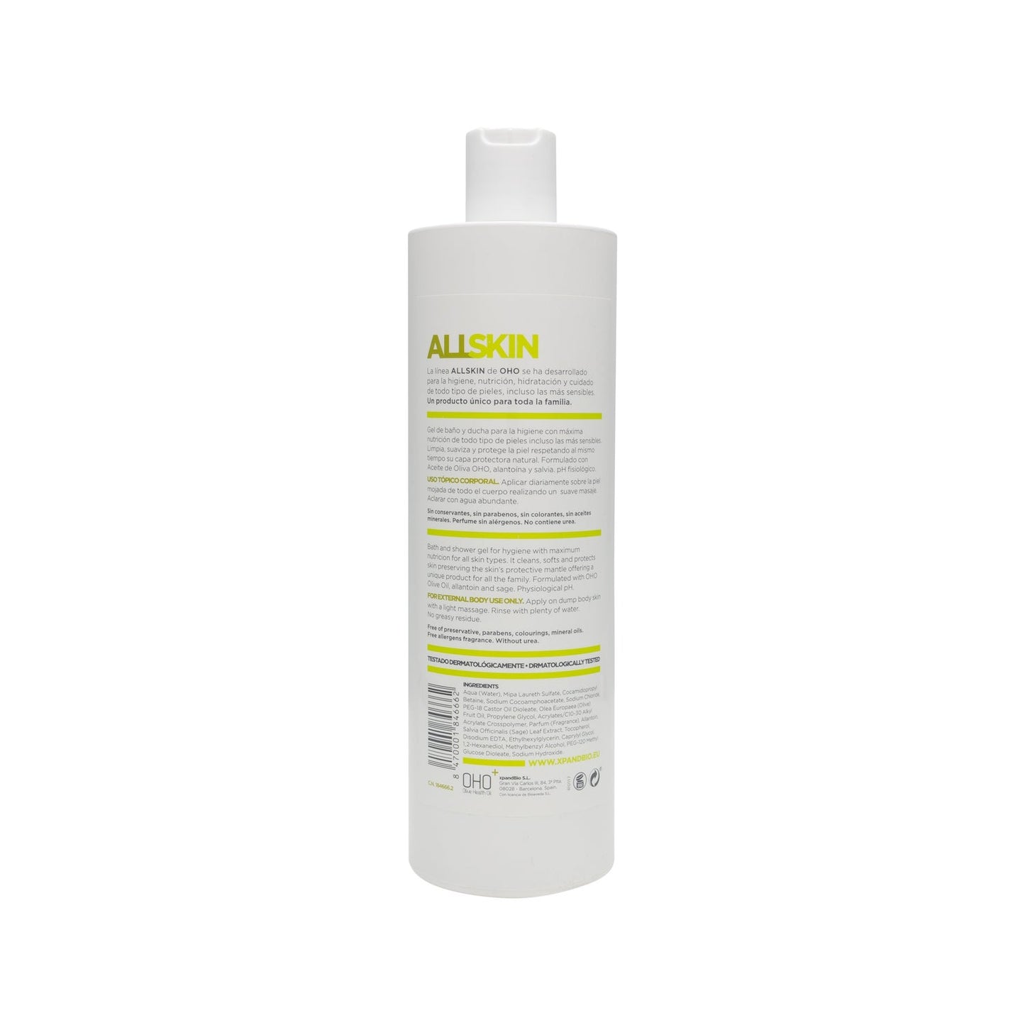 OHO Allskin Gel de Baño Corporal 750ml