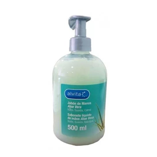 Alvita Jabón de Manos Aloe Vera 500 ml