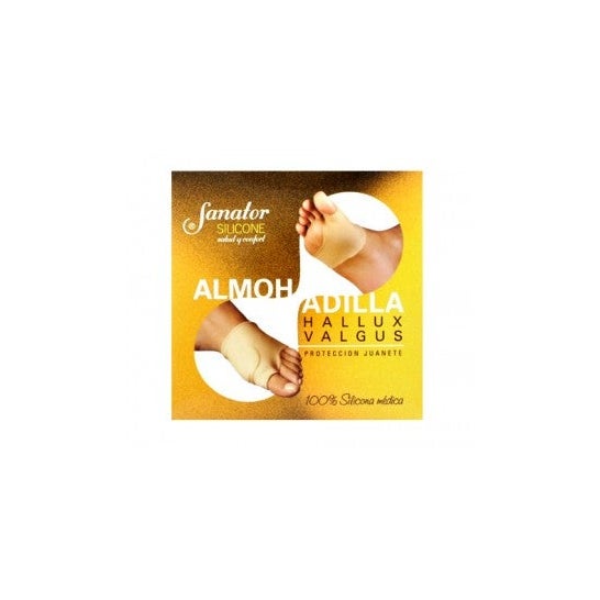 Sanator Almohadilla Hallux Valgus Silicone 36/38