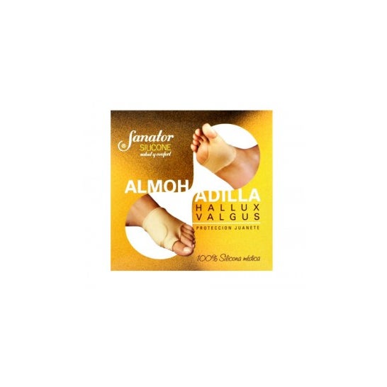 Sanator Almohadilla Hallux Valgus Silicone 36/38