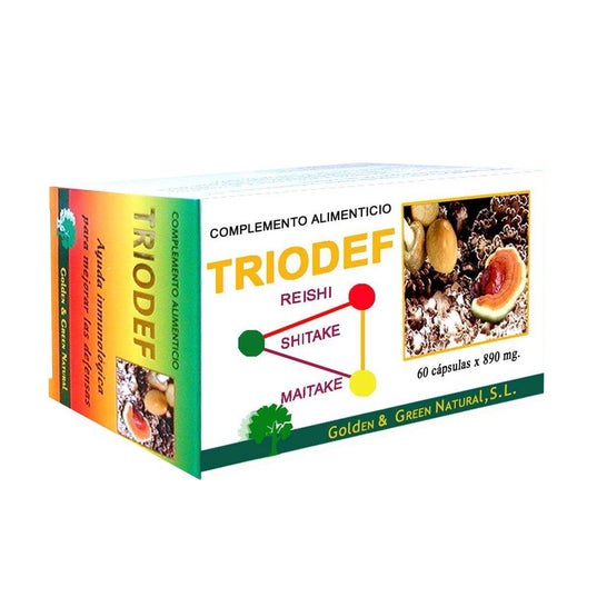 Golden & Green Triodef 60 Caps
