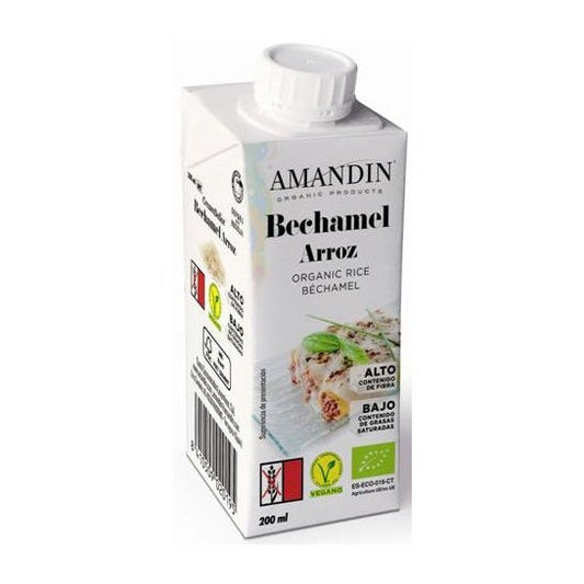 Amandin Crema Leche Trigo Sarraceno Cocinar 200ml
