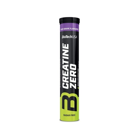 Biotech Usa Créatine Zero Effervescent Blue grape 18 comp
