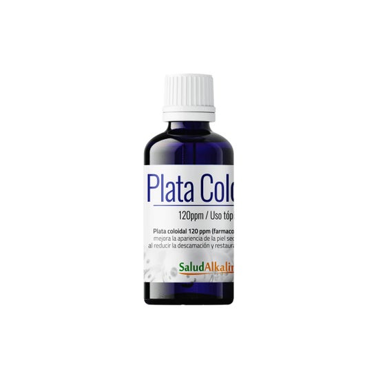Salud Alkalina Plata Coloidal 120ppm 50 ml